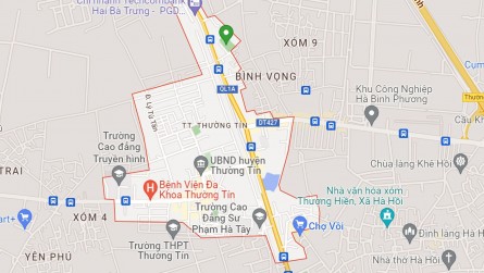 Đường sẽ mở theo quy hoạch ở thị trấn Thường Tín, Thường Tín, Hà Nội
